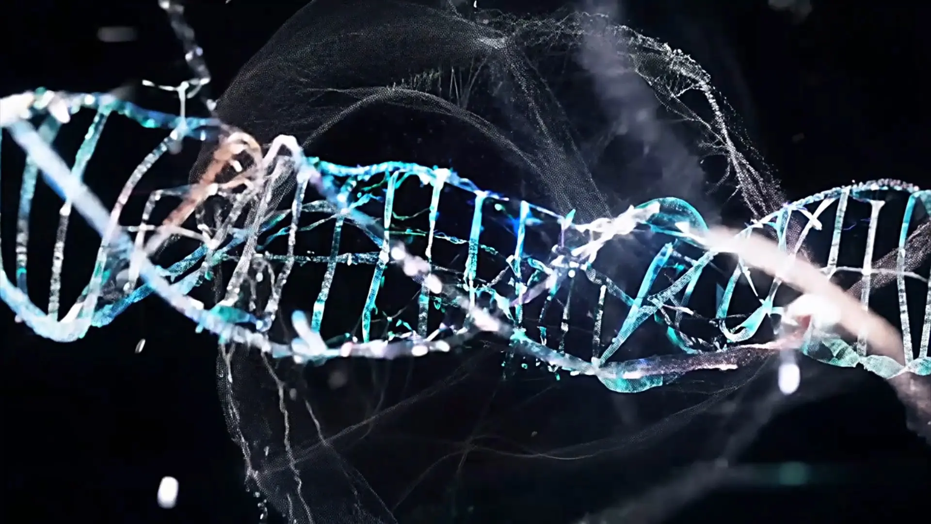 Biotech DNA Sequence Overlay for Science Projects